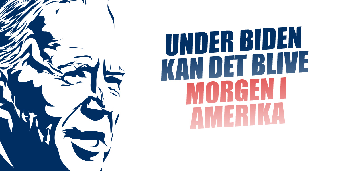Under Biden kan det blive morgen i Amerika